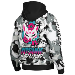 Kitsune Heavyweight Hooded Baseball Jacket Kitsune Heavyweight Hooded Baseball Jacket