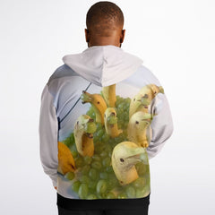 Banana Mohan Fashion Plus-size Ziphoodie - AOP Banana Mohan Fashion Plus-size Ziphoodie - AOP