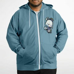 Genshin Fashion Plus-size Ziphoodie Mohan Genshin Fashion Plus-size Ziphoodie Mohan