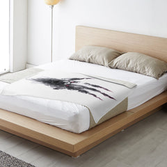 Mohan God Test Premium Microfleece Blanket - AOP Mohan God Test Premium Microfleece Blanket - AOP