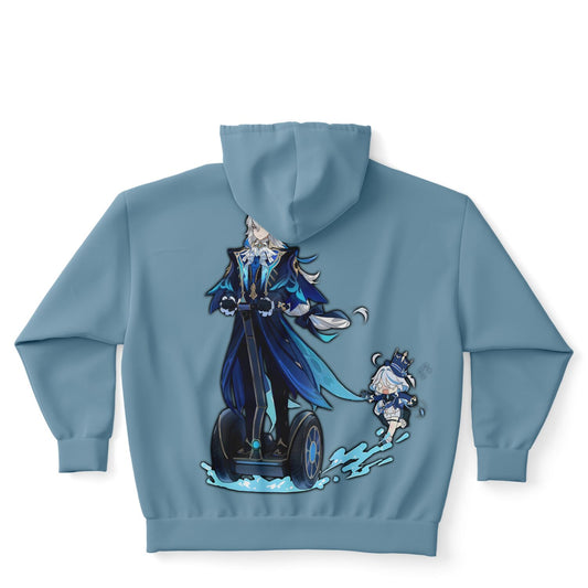 Genshin Fashion Plus-size Ziphoodie Mohan