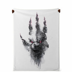 Mohan God Test Premium Microfleece Blanket - AOP Mohan God Test Premium Microfleece Blanket - AOP