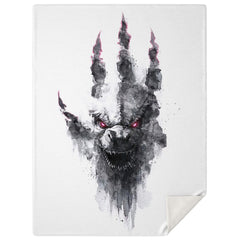 Mohan God Test Premium Microfleece Blanket - AOP Mohan God Test Premium Microfleece Blanket - AOP