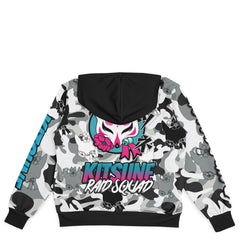 Kitsune Heavyweight Hooded Baseball Jacket Kitsune Heavyweight Hooded Baseball Jacket