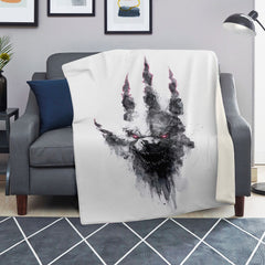 Mohan God Test Premium Microfleece Blanket - AOP Mohan God Test Premium Microfleece Blanket - AOP