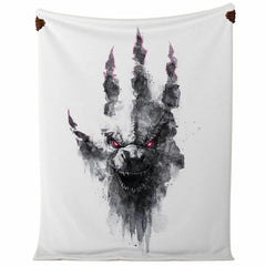 Mohan God Test Premium Microfleece Blanket - AOP Mohan God Test Premium Microfleece Blanket - AOP