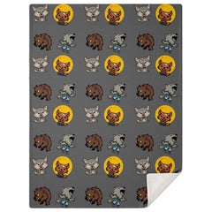 Wolf Mohan Blanket Wolf Mohan Blanket