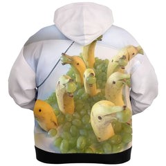 Banana Mohan Fashion Plus-size Ziphoodie - AOP Banana Mohan Fashion Plus-size Ziphoodie - AOP