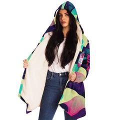 Kitsune Funky Colored Camo Women Cloak Kitsune Funky Colored Camo Women Cloak
