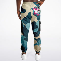 Kitsune Blue Leave Camo Sweatpants Kitsune Blue Leave Camo Sweatpants