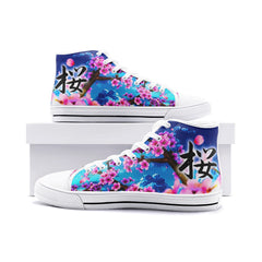 Sakura Flower High Tops Sakura Flower High Tops