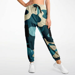 Kitsune Blue Leave Camo Sweatpants Kitsune Blue Leave Camo Sweatpants
