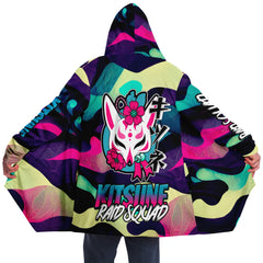 Kitsune Funky Colored Camo Cloak Kitsune Funky Colored Camo Cloak