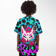 Kitsune Blue Leopard Premium Jersey Kitsune Blue Leopard Premium Jersey