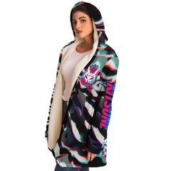 Kitsune Camo Glitch Women Cloak Kitsune Camo Glitch Women Cloak