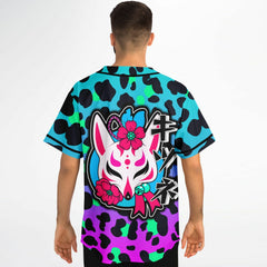 Kitsune Blue Leopard Premium Jersey Kitsune Blue Leopard Premium Jersey