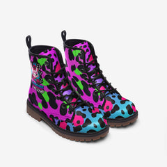 Kitsune Purple Leopard Boots MT Kitsune Purple Leopard Boots MT