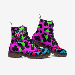 Kitsune Purple Leopard Boots MT Kitsune Purple Leopard Boots MT