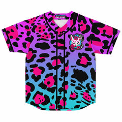 Kitsune Purple Leopard Jersey Kitsune Purple Leopard Jersey