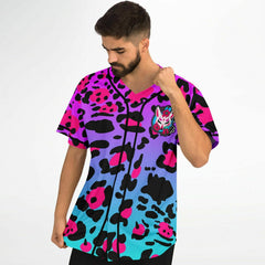 Kitsune Purple Leopard Jersey Kitsune Purple Leopard Jersey