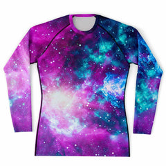 Galaxy Kitsune Rash Guard Galaxy Kitsune Rash Guard
