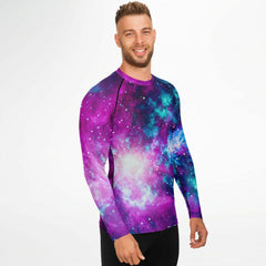 Galaxy Kitsune Rash Guard Galaxy Kitsune Rash Guard