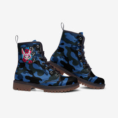 Kitsune Blue Camo Boots Kitsune Blue Camo Boots