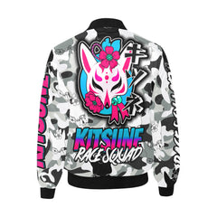 Kitsune White Camo Bomber Jacket Kitsune White Camo Bomber Jacket