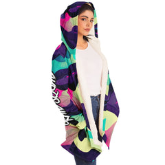 Kitsune Funky Colored Camo Women Cloak Kitsune Funky Colored Camo Women Cloak