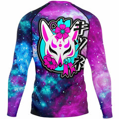 Galaxy Kitsune Rash Guard Galaxy Kitsune Rash Guard
