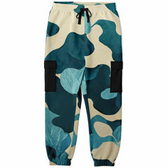 Kitsune Blue Leave Camo Sweatpants Kitsune Blue Leave Camo Sweatpants