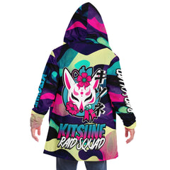 Kitsune Funky Colored Camo Cloak Kitsune Funky Colored Camo Cloak