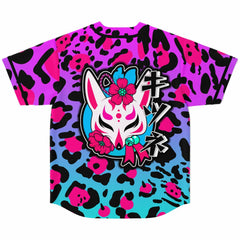 Kitsune Purple Leopard Jersey Kitsune Purple Leopard Jersey