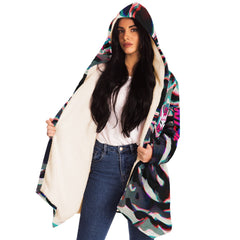 Kitsune Camo Glitch Women Cloak Kitsune Camo Glitch Women Cloak