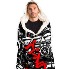 Skyline Car Parts Hooded Blanket Skyline Car Parts Hooded Blanket