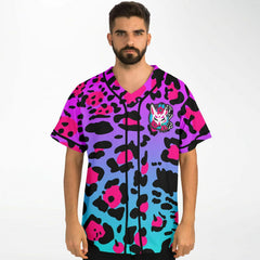 Kitsune Purple Leopard Jersey Kitsune Purple Leopard Jersey