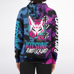 Kitsune Camo Athletic Zip-Up Hoodie Kitsune Camo Athletic Zip-Up Hoodie