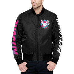 Kitsune Quilted Bomber Jacket Kitsune Quilted Bomber Jacket