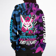 Kitsune Camo Athletic Zip-Up Hoodie Kitsune Camo Athletic Zip-Up Hoodie