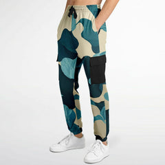 Kitsune Blue Leave Camo Sweatpants Kitsune Blue Leave Camo Sweatpants