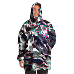 Kitsune Camo Glitch Snug Hoodie Kitsune Camo Glitch Snug Hoodie