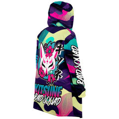 Kitsune Funky Colored Camo Cloak Kitsune Funky Colored Camo Cloak