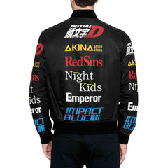 Initial D Fan Bomber Jacket Initial D Fan Bomber Jacket