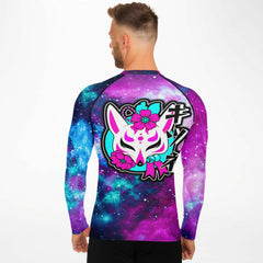 Galaxy Kitsune Rash Guard Galaxy Kitsune Rash Guard