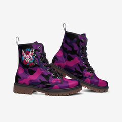 Kitsune Purple Camo Boots Kitsune Purple Camo Boots
