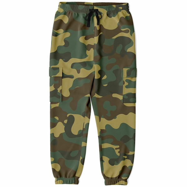 【ANGLAN】Camo Cargo Sweat Half Pants AG] Desert Camo Oblique Cargo Half Pants - ANGLAN