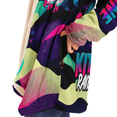 Kitsune Funky Colored Camo Women Cloak