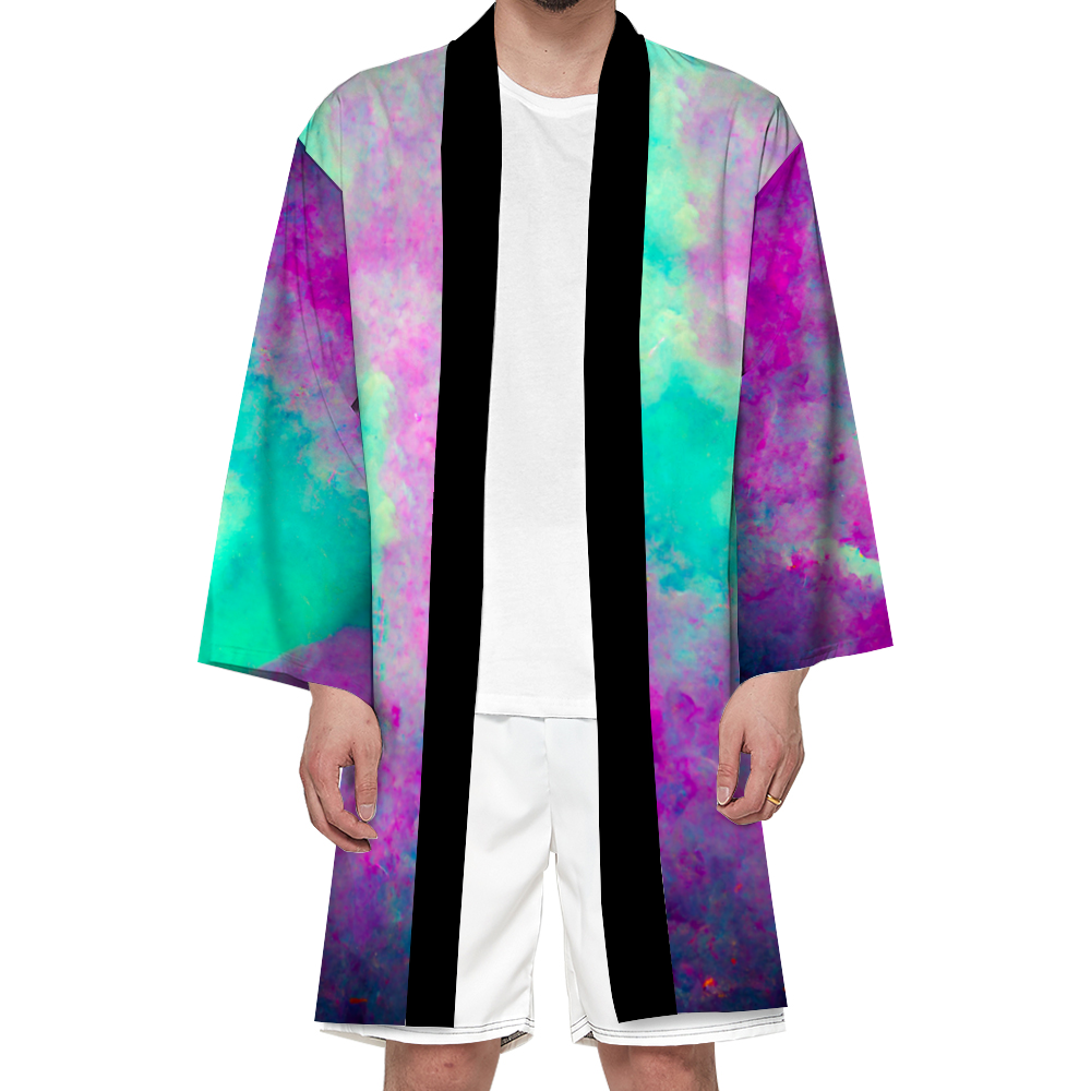 Spaceman Haori Unisex Kimono